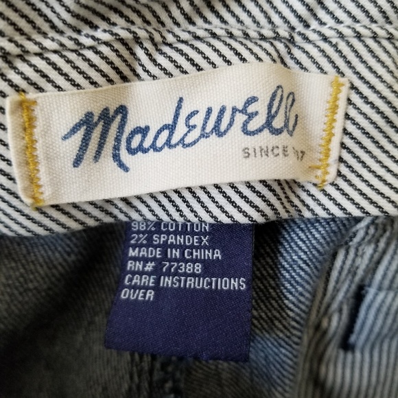 Madewell Dark Wash Jeans Size 29 - Picture 3 of 8